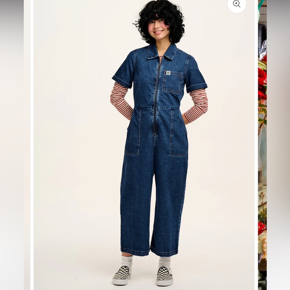 Lucy & Yak Ragan Denim Jumpsuit - Picture 2 of 10
